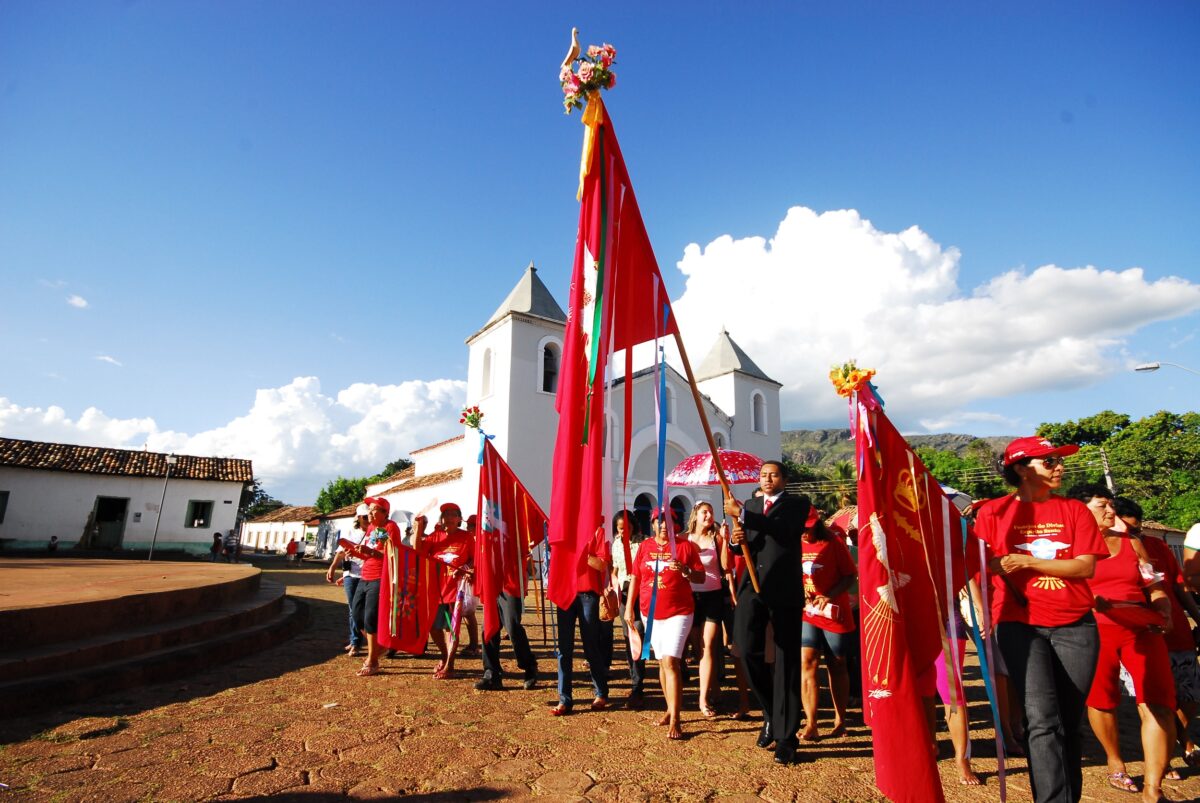 Folia do Divino, uma das tradições religiosas preservadas pelos nativitanos -Foto: Emerson Silva