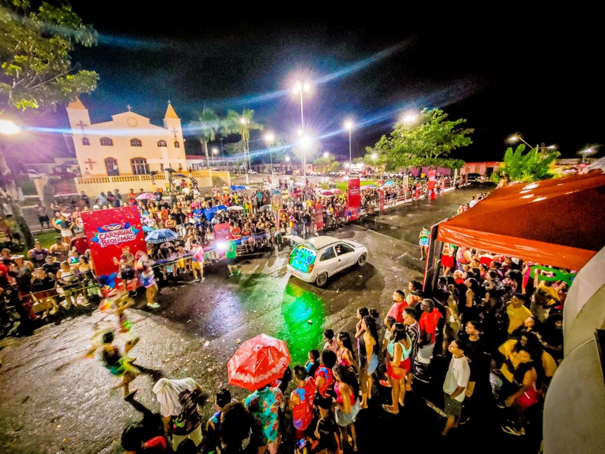 Nem mesmo a chuva intimidou o público, que compareceu em massa para acompanhar o desfile dos blocos na Passarela - Foto: A. Garcia