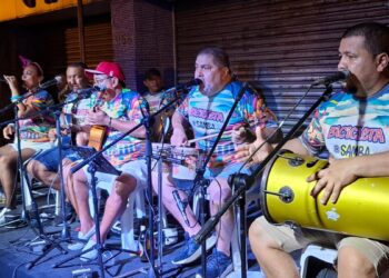 Bicicleta do Samba mantém sua proposta de resgate da musicalidade carnavalesca brasileira dos antigos cordões e bailes - Foto: Biné Moraes