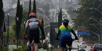 Nem a chuva que caiu em Monte Verde no último domingo atrapalhou os passeios 7 Picos e Pedal nas Montanhas - Foto: Divulgação