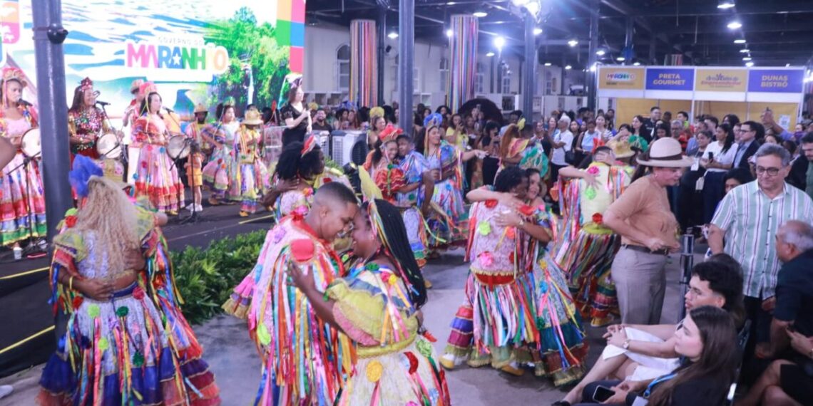 A valorização da identidade cultural maranhense em evidência nos shows que fazem parte da programação artística na primeira edição da Expoturismo - Foto: Charlles Eduardo