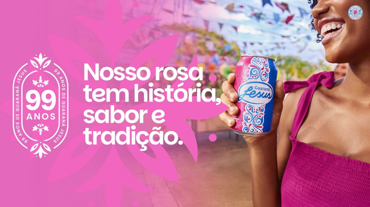  Peça publicitária da campanha “Nosso rosa tem história, sabor e tradição” - Foto: Divulgação