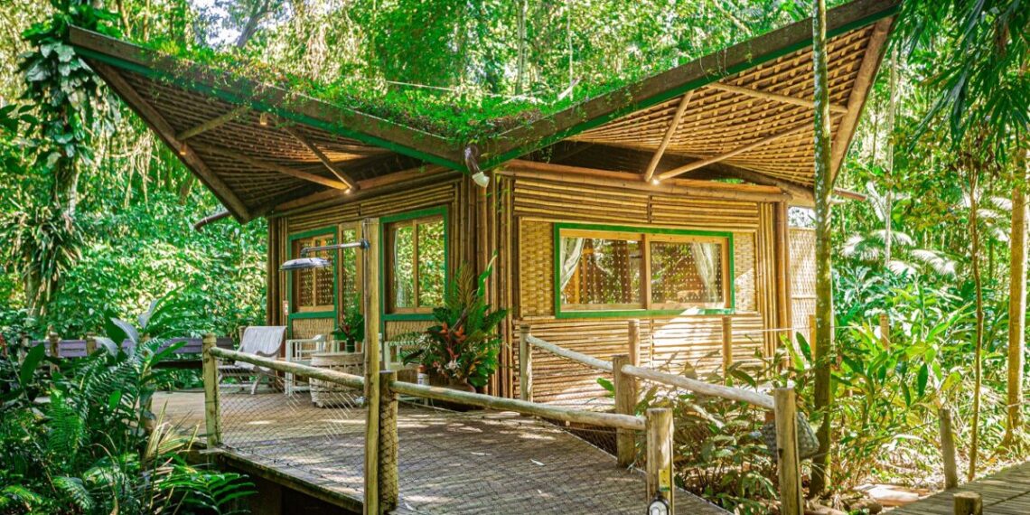 Banana Bamboo Ecolodge oferece descanso com sustentabilidade prática - Foto: Rodrigo Apoena
