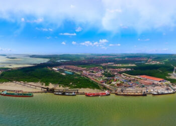 Em Itaqui (MA), movimentação recorde de 2,1 toneladas de cargas consolidou janeiro de 2026 como o melhor da história do porto - Foto: Aescom/MPor