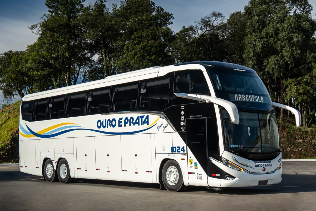  Uma das frotas mais modernas do transporte rodoviário, com cerca de 250 ônibus combinando tecnologia e conforto - Foto: Divulgação