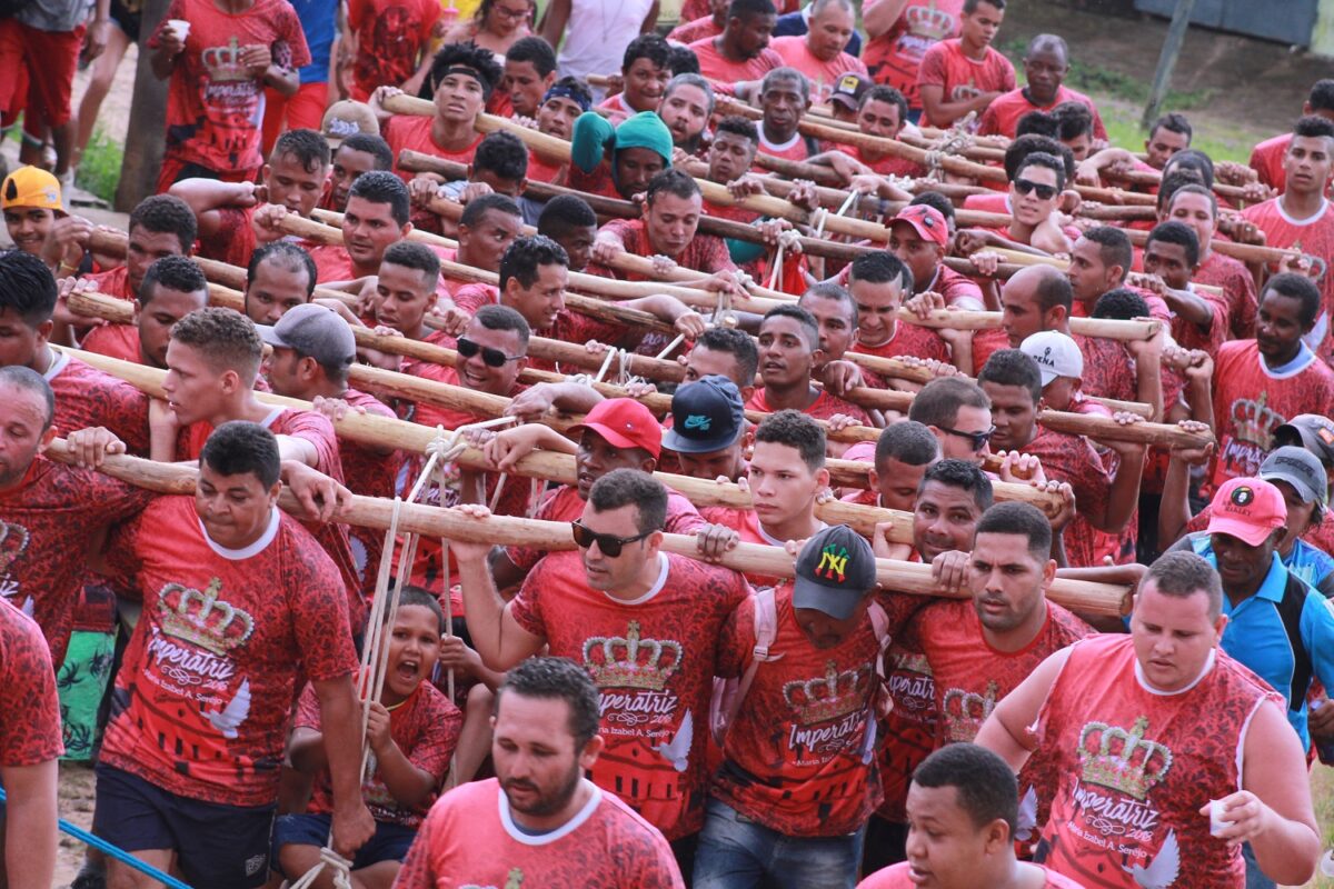 O carregamento do mastro da Imperatriz será no dia 13 de maio – Foto: Charlles Eduardo