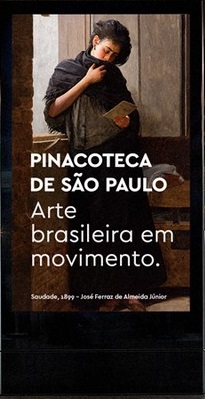 Painéis da campanha em exposição no metrô - Foto: Divulgação