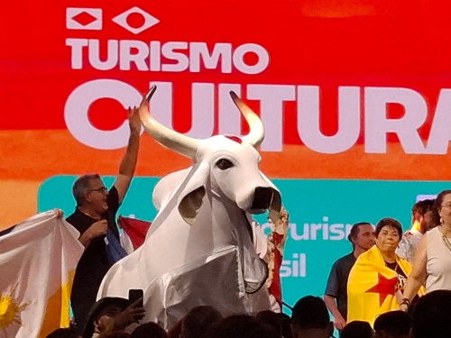 Uma intensa programação cultural marcou os três dias do Salão do Turismo - Foto: Gutemberg Bogéa