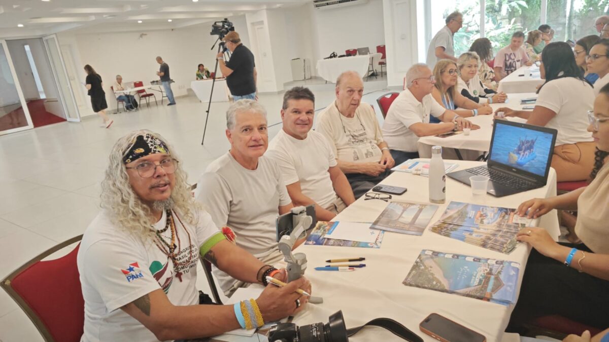 Rodada de conversa aproximou jornalistas dos apoiadores locais do evento -Foto: Gutemberg Stolze