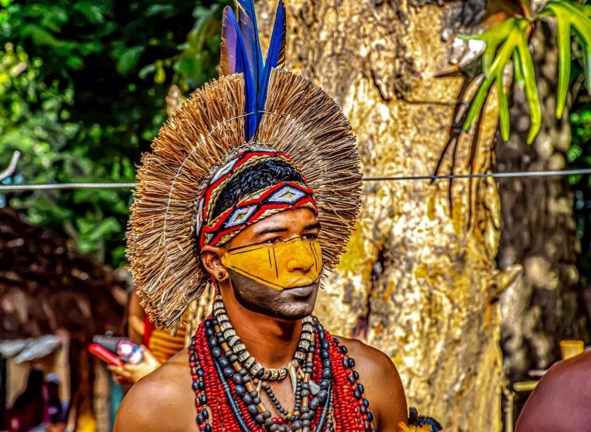 FEBTUR Nacional passa a apoiar o movimento de valorização da brasilidade como vantagem competitiva do turismo. Jornalistas e comunicadores irão visitar povos indígenas (Pataxós), no extremo sul do Estado da Bahia – Foto: Divulgação