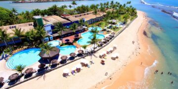 Porto Seguro Praia Resort, será um dos hoteis e resorts que irão recepcionar jornalistas e comunicadores de turismo de todo o Brasil em mais um Encontro Febtur – Foto: Divulgação