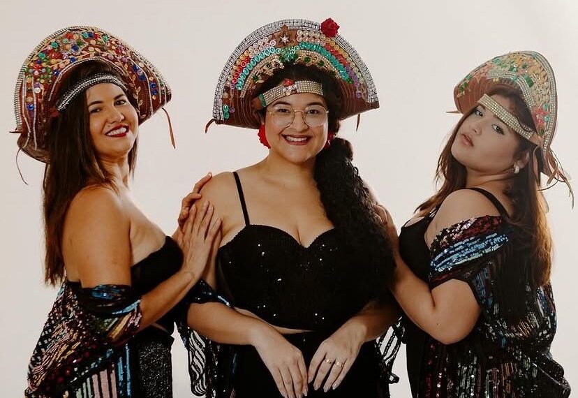Um trio Iva Lima, Sophia Stephanne e Eduarda Lima comandam o Ellas do Forró - Foto: Divulgação