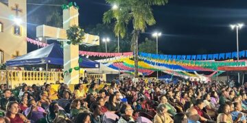 Festejo reúne milhares de fiéis e devotos na cidade de Bequimão, no Litoral Ocidental Maranhense – Foto: Divulgação