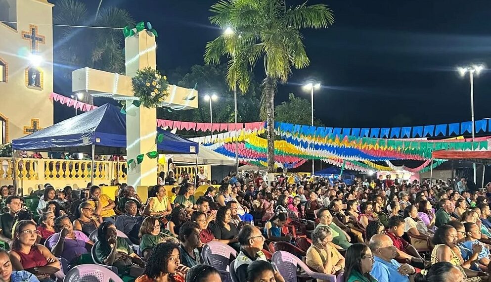 Festejo reúne milhares de fiéis e devotos na cidade de Bequimão, no Litoral Ocidental Maranhense – Foto: Divulgação