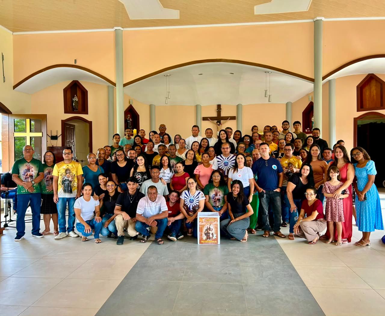 Missa do Envio de Santo Antônio reuniu coordenadores do festejo – Foto: Divulgação