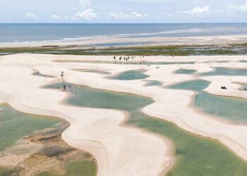 Pequenos Lençóis Maranhenses são uma das principais atrações naturais de Tutóia - Foto: Samuel Teixs