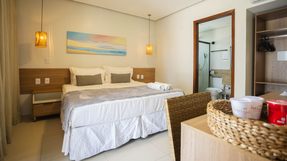 Com 56 suítes, Oiti Beach Resort atende à demanda de visitantes que buscam vivências autênticas aliadas à hotelaria de alto padrão - Foto: Samuel Teixs