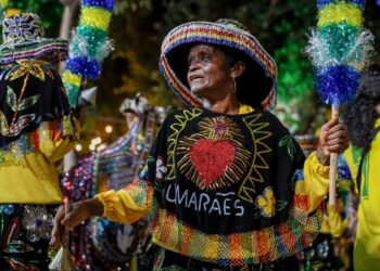 Grupos de zabumba e sotaque de Pindaré fazem a festa no tradicional amanhecer de São Pedro - Foto: Junior Foicinhas