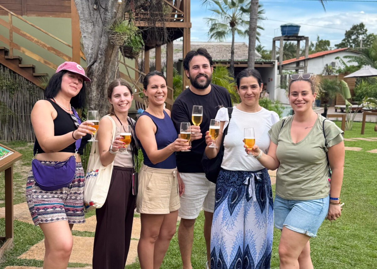 Operadores de turismo de Portugal conheceram o hotel Vila Aty e as singularidades do vilarejo de Atins durante ação da Setur-MA – Foto: Handson Chagas