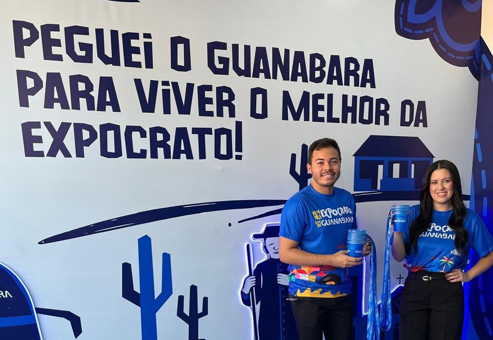 Guanabara marca presença em um dos maiores eventos do Ceará, fortalecendo sua marca e se conectando com o público - Foto: Divulgação