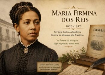 Idealização de Maria Firmina dos Reis gerada por I.A. - Foto: Reprodução