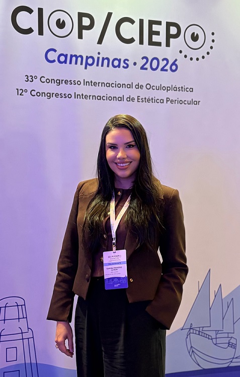 Dra Samira Cutrim participou de congresso internacional promovido pela Sociedade Brasileira de Cirurgia Plástica Ocular - Foto: Divulgação