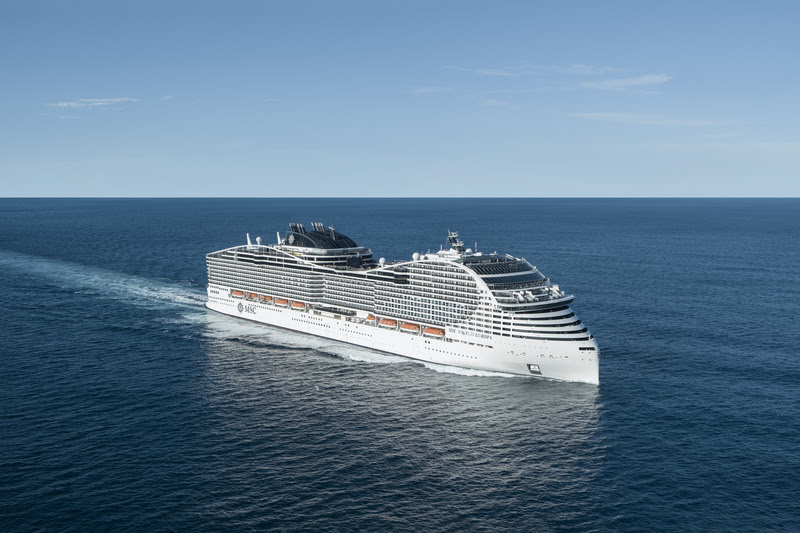 MSC World Europa, sete noites com embarques em Fort-de-France, na Martinica - Foto: DivulgaÃ§Ã£o