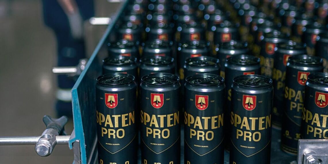 Sem álcool e com 10 gramas de proteína, a Spaten Pro chega para inovar o mercado das cervejas no Brasil - Foto: Divulgação