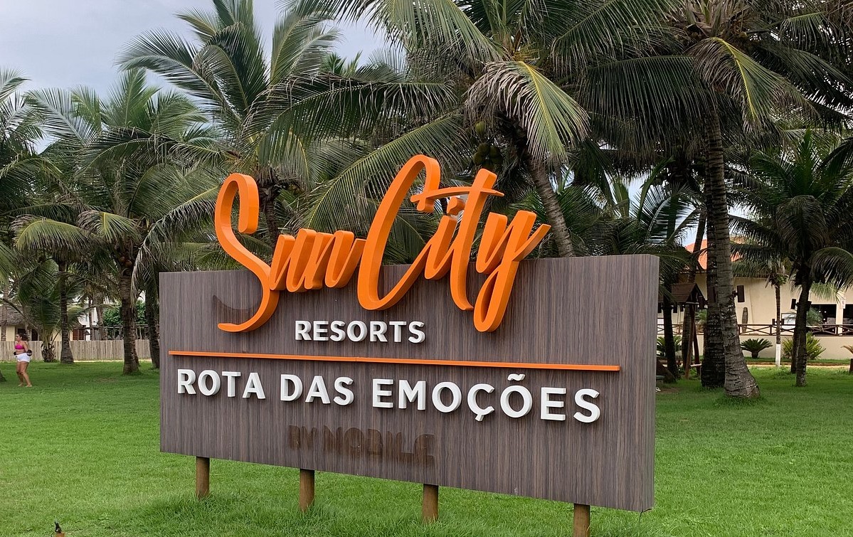 Sun City Resort oferece estrutura completa de hospedagem e lazer para quem deseja explorar um dos principais roteiros turísticos do Nordeste - Foto: Divulgação
