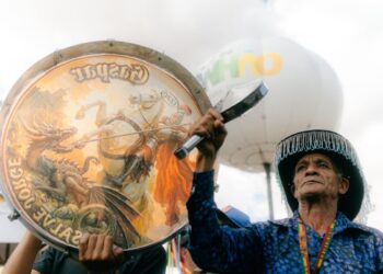Um espetáculo a céu aberto para reverenciar São Marçal em uma das mais autênticas manifestação do folclore maranhense, o Sotaque de Matraca - Foto: Djalma Raposo