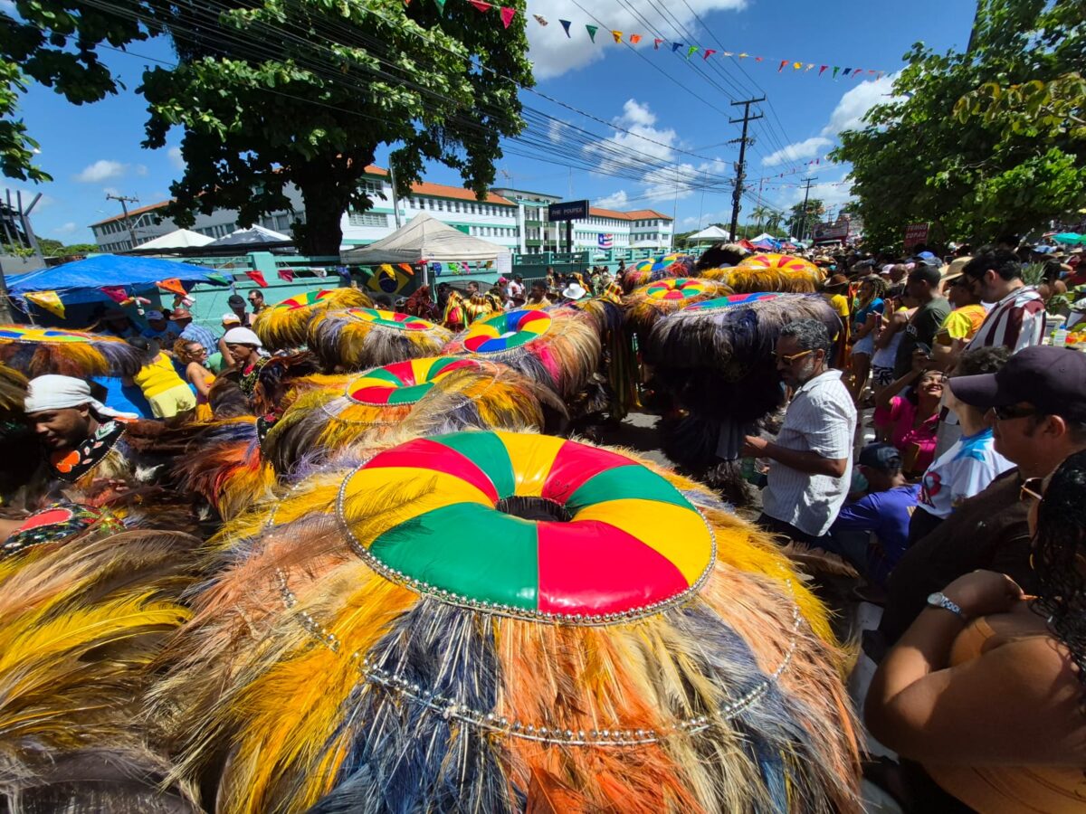 Caboclos de Pena, rajados, índias, amo, vaqueiros, pajés, curandeiros... - Foto: Djalma Raposo