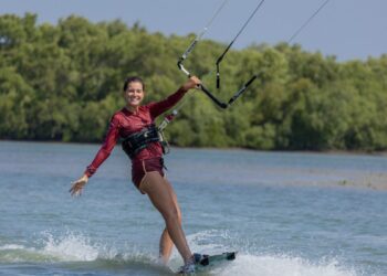 Em Tutóia (MA), Praia do Arpoador é parada obrigatória para os kitesurfistas que visitam a cidade - Foto: Rômulo Duarte