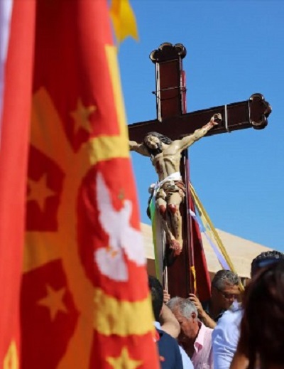 A Romaria do Bonfim é uma das manifestações de fé mais tradicionais do Tocantins. Todos os anos, no mês de agosto, milhares de fieis se dirigem para o Povoado do Bonfim, a 22 km da Natividade, para acompanhar missas e cumprir promessas - Foto: Adiel Ponte
