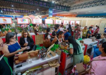 Estandes da Arena Pluralidade deram visibilidade a diferentes trajetórias empreendedoras e a debates sobre diversidade, identidade e liderança - Foto: Divulgação