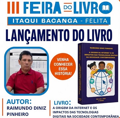 Raimundo Diniz Pinheiro lançará livro sobre o impacto da Internet no vir-a-ser contínuo – Foto: Divulgação