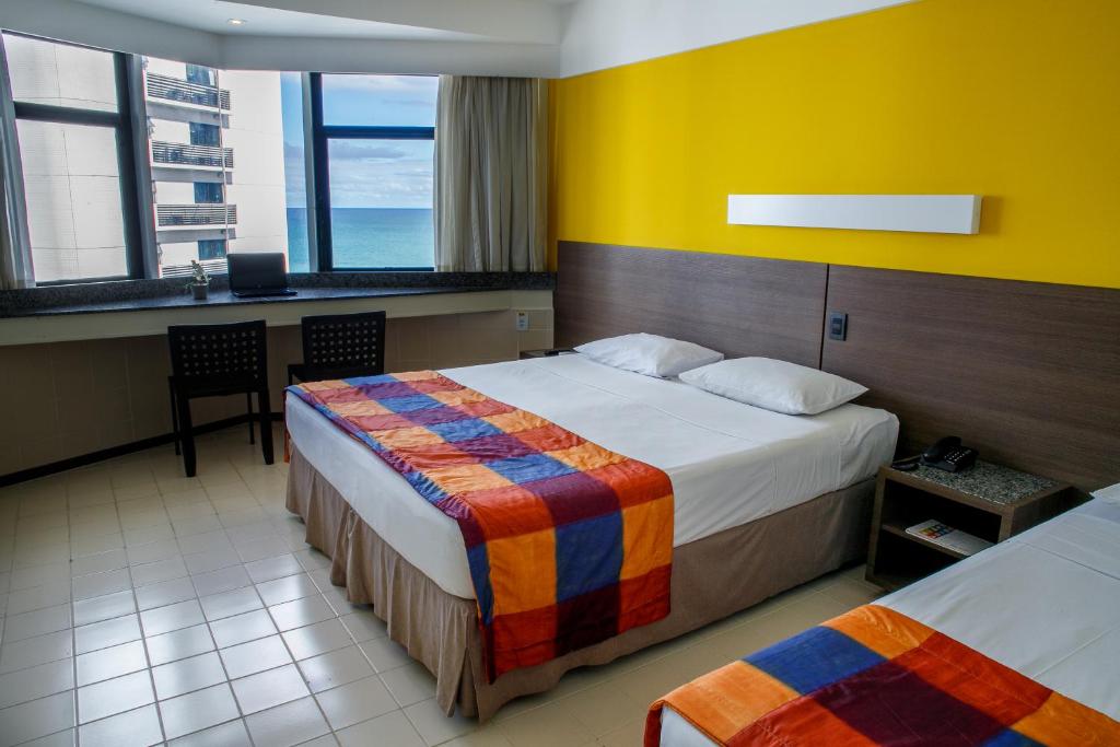 Apartamentos amplos preparados com esmero para receber bem os seus hóspedes – Foto: Gutemberg Bogéa