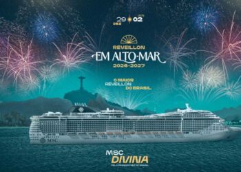 Shows de alguns dos maiores artistas do país, escalas em Búzios e Angra dos Reis e vista privilegiada da maior queima de fogos do planeta - Imagem: Divulgação