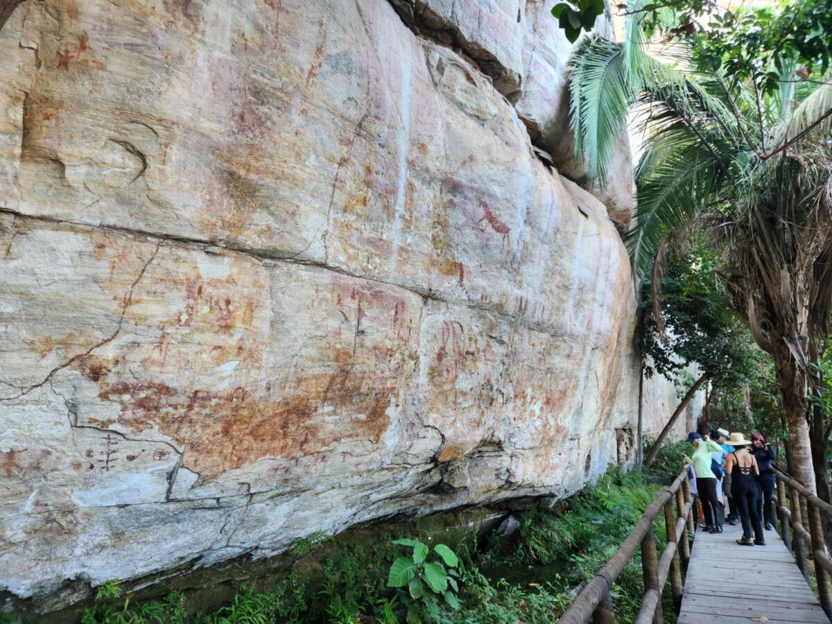 Paredão do Sítio revela registros milenares - Foto: Seleucia Fontes