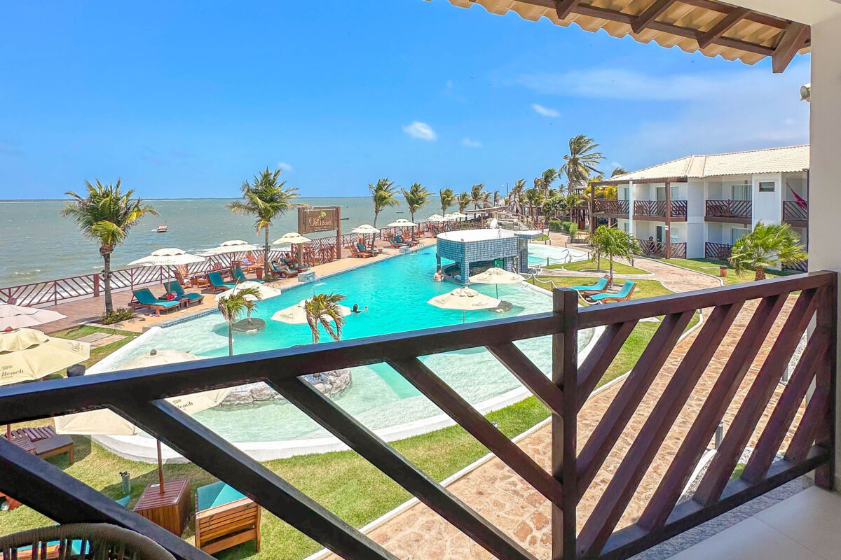À beira-mar de Tutóia, Oiti Beach Resort se destaca como ponto de apoio para quem procura lazer e relaxamento no litoral maranhense - Foto: Rafael Silva Guterres