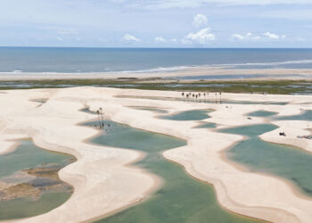 Cenário natural de Tutóia reúne dunas, lagoas e mar, além do Delta do Rio Parnaíba - Foto: Samuel Teixs