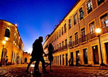 Rua Portugal, um dos cartões-postais do Centro Histórico de São Luís - Foto: A. Baeta