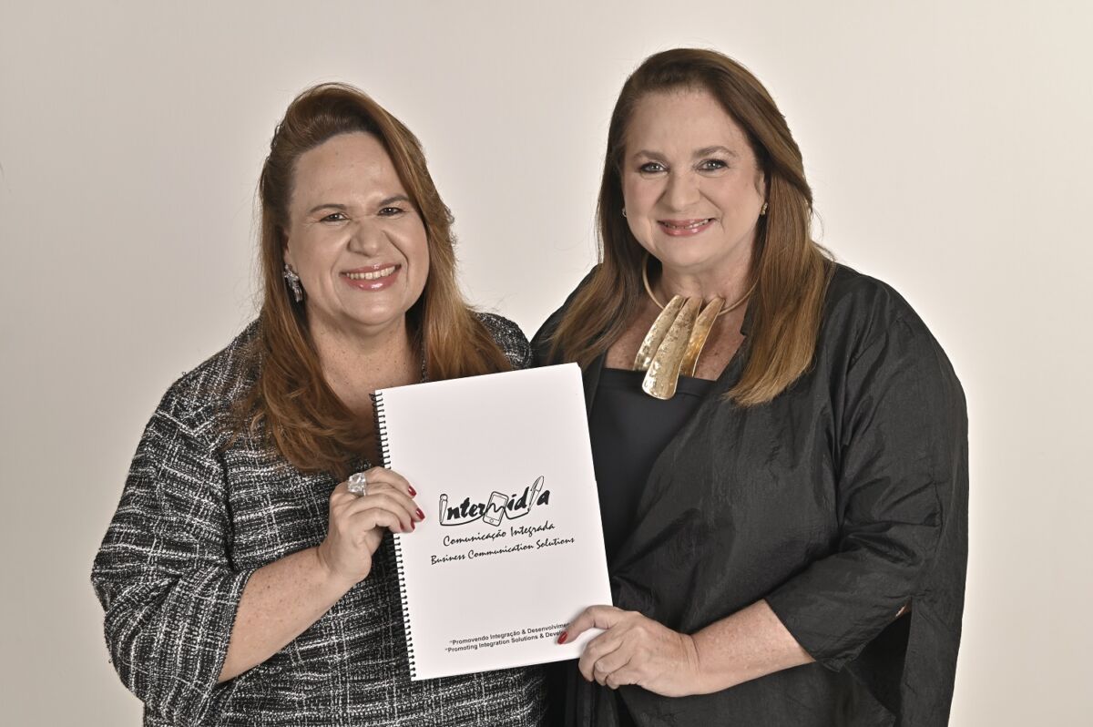 As sócias da InterMídia Comunicação Integrada, Danielle e Adriana Vieira, especialistas em Gestão da Reputação - Foto: InterMídia