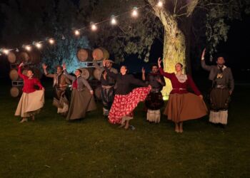 Uruguaios recepcionam brasileiros com hospitalidade, vinhos, pratos típicos e dança – Foto: Henrique Lopes