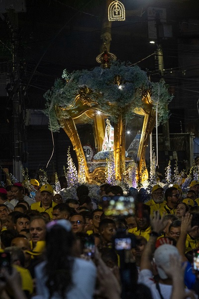 Grande procissão do Círio de Nazaré 2026 será no dia 11 de outubro, com saída às 7h da Catedral da Sé – Foto: João Ramid