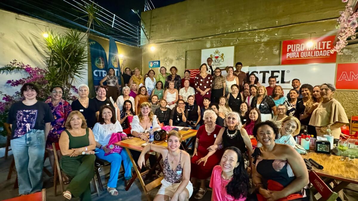 Na Monalisa Cervejaria, em São Luís, reunindo participantes em noite de lazer, amizade e valorização da convivência na maturidade – Foto: Divulgação