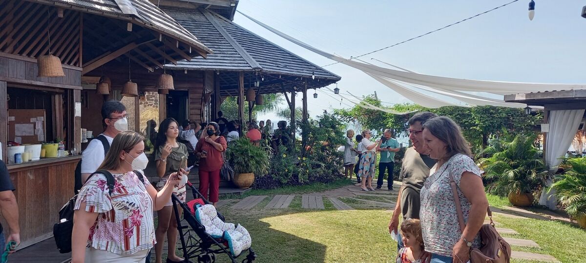Onde tudo começou. Alter do Chão, Santarém (PA), 2021. Em plena retomada pós-pandemia, nascia a Febtur para suprir uma lacuna histórica: dar voz e unidade ao jornalismo de turismo no Brasil – Foto: Gutemberg Bogéa