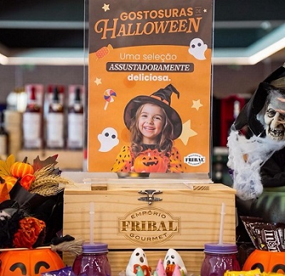 Muitas opções em itens decorativos para a festa do Halloween nas lojas do Empório Fribal – Foto: Divulgação