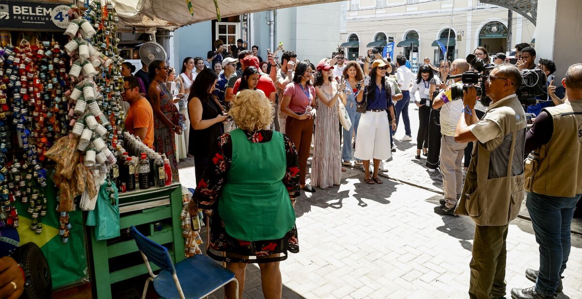 Durante o evento, os convidados e a imprensa em geral puderam conhecer a história de um dos mercados mais emblemáticos da federação brasileira - Foto: João Ramid